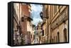 Dolce Vita Rome Collection - Facades Rome II-Philippe Hugonnard-Framed Stretched Canvas