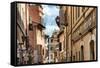 Dolce Vita Rome Collection - Facades Rome II-Philippe Hugonnard-Framed Stretched Canvas