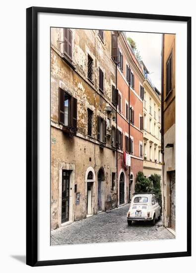 Dolce Vita Rome Collection - Fiat 500 in Rome II-Philippe Hugonnard-Framed Premium Photographic Print