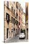 Dolce Vita Rome Collection - Fiat 500 in Rome II-Philippe Hugonnard-Stretched Canvas