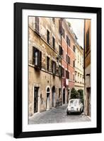 Dolce Vita Rome Collection - Fiat 500 in Rome II-Philippe Hugonnard-Framed Photographic Print