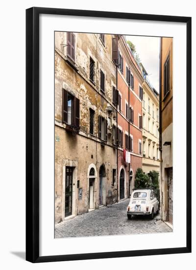 Dolce Vita Rome Collection - Fiat 500 in Rome II-Philippe Hugonnard-Framed Photographic Print