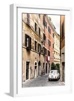 Dolce Vita Rome Collection - Fiat 500 in Rome II-Philippe Hugonnard-Framed Photographic Print