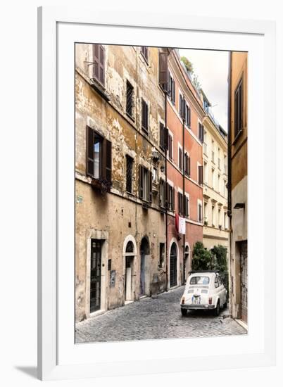 Dolce Vita Rome Collection - Fiat 500 in Rome II-Philippe Hugonnard-Framed Premium Photographic Print