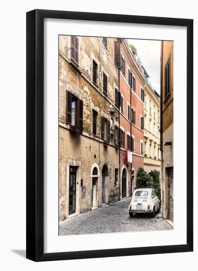 Dolce Vita Rome Collection - Fiat 500 in Rome II-Philippe Hugonnard-Framed Premium Photographic Print