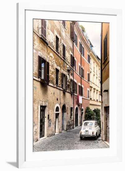 Dolce Vita Rome Collection - Fiat 500 in Rome II-Philippe Hugonnard-Framed Photographic Print