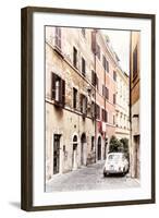 Dolce Vita Rome Collection - Fiat 500 in Rome-Philippe Hugonnard-Framed Photographic Print