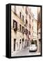 Dolce Vita Rome Collection - Fiat 500 in Rome-Philippe Hugonnard-Framed Stretched Canvas
