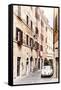 Dolce Vita Rome Collection - Fiat 500 in Rome-Philippe Hugonnard-Framed Stretched Canvas