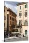 Dolce Vita Rome Collection - Fountain in Rome-Philippe Hugonnard-Stretched Canvas