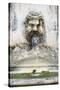 Dolce Vita Rome Collection - Fountain in the Courtyard of the Vatican-Philippe Hugonnard-Stretched Canvas
