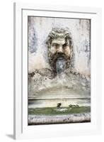 Dolce Vita Rome Collection - Fountain in the Courtyard of the Vatican-Philippe Hugonnard-Framed Photographic Print