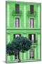 Dolce Vita Rome Collection - Green Building Facade II-Philippe Hugonnard-Mounted Photographic Print