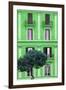 Dolce Vita Rome Collection - Green Building Facade II-Philippe Hugonnard-Framed Photographic Print