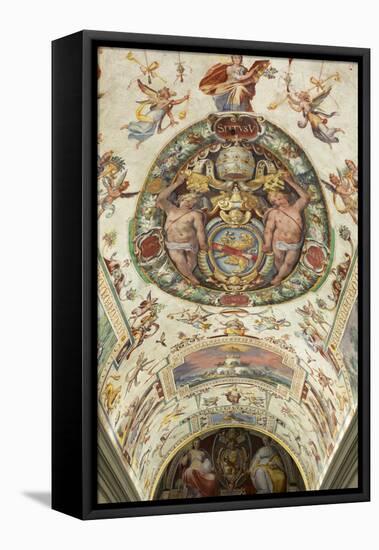 Dolce Vita Rome Collection - Hall of Mirrors V-Philippe Hugonnard-Framed Stretched Canvas