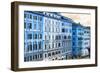 Dolce Vita Rome Collection - Italian Blue Facades-Philippe Hugonnard-Framed Photographic Print