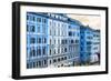 Dolce Vita Rome Collection - Italian Blue Facades-Philippe Hugonnard-Framed Photographic Print