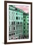 Dolce Vita Rome Collection - Italian Green Facade-Philippe Hugonnard-Framed Photographic Print