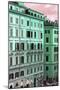 Dolce Vita Rome Collection - Italian Green Facade-Philippe Hugonnard-Mounted Photographic Print