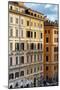 Dolce Vita Rome Collection - Italian Orange Facade-Philippe Hugonnard-Mounted Photographic Print