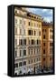 Dolce Vita Rome Collection - Italian Orange Facade-Philippe Hugonnard-Framed Stretched Canvas