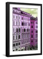 Dolce Vita Rome Collection - Italian Pink Facade-Philippe Hugonnard-Framed Photographic Print