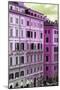 Dolce Vita Rome Collection - Italian Pink Facade-Philippe Hugonnard-Mounted Premium Photographic Print