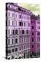 Dolce Vita Rome Collection - Italian Pink Facade-Philippe Hugonnard-Stretched Canvas