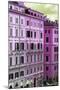 Dolce Vita Rome Collection - Italian Pink Facade-Philippe Hugonnard-Mounted Photographic Print