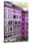 Dolce Vita Rome Collection - Italian Pink Facade-Philippe Hugonnard-Stretched Canvas