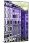 Dolce Vita Rome Collection - Italian Purple Facade-Philippe Hugonnard-Mounted Photographic Print