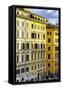 Dolce Vita Rome Collection - Italian Yellow Facade-Philippe Hugonnard-Framed Stretched Canvas