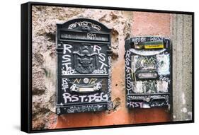 Dolce Vita Rome Collection - Letters Box II-Philippe Hugonnard-Framed Stretched Canvas