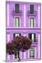 Dolce Vita Rome Collection - Mauve Building Facade II-Philippe Hugonnard-Mounted Photographic Print