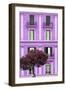 Dolce Vita Rome Collection - Mauve Building Facade II-Philippe Hugonnard-Framed Premium Photographic Print