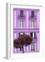 Dolce Vita Rome Collection - Mauve Building Facade II-Philippe Hugonnard-Framed Premium Photographic Print