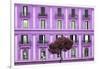 Dolce Vita Rome Collection - Mauve Building Facade-Philippe Hugonnard-Framed Photographic Print