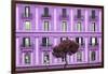 Dolce Vita Rome Collection - Mauve Building Facade-Philippe Hugonnard-Framed Photographic Print