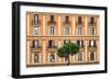 Dolce Vita Rome Collection - Orange Building Facade-Philippe Hugonnard-Framed Photographic Print