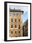 Dolce Vita Rome Collection - Orange Buildings Facade II-Philippe Hugonnard-Framed Photographic Print