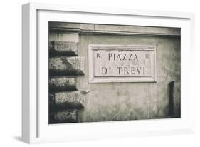 Dolce Vita Rome Collection - Piazza di Trevi II-Philippe Hugonnard-Framed Photographic Print