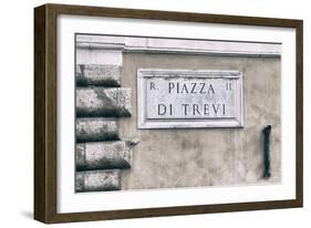 Dolce Vita Rome Collection - Piazza di Trevi-Philippe Hugonnard-Framed Photographic Print