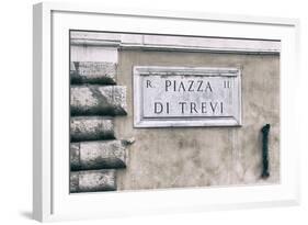 Dolce Vita Rome Collection - Piazza di Trevi-Philippe Hugonnard-Framed Photographic Print