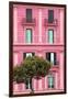 Dolce Vita Rome Collection - Pink Building Facade II-Philippe Hugonnard-Framed Photographic Print