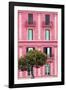 Dolce Vita Rome Collection - Pink Building Facade II-Philippe Hugonnard-Framed Photographic Print