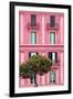 Dolce Vita Rome Collection - Pink Building Facade II-Philippe Hugonnard-Framed Photographic Print