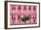 Dolce Vita Rome Collection - Pink Building Facade-Philippe Hugonnard-Framed Photographic Print