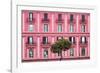 Dolce Vita Rome Collection - Pink Building Facade-Philippe Hugonnard-Framed Photographic Print