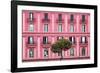 Dolce Vita Rome Collection - Pink Building Facade-Philippe Hugonnard-Framed Photographic Print