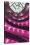 Dolce Vita Rome Collection - Pink Vatican Staircase-Philippe Hugonnard-Stretched Canvas